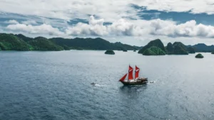 Calico Jack cruising Indonesian waters