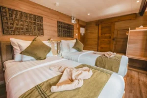 Cabin 3 Premium Twin Suite on Chakana upper deck