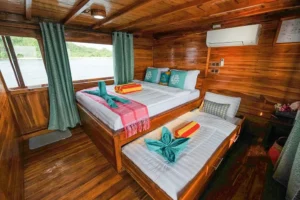Ciela Seraya Room interior aboard Ciela phinisi