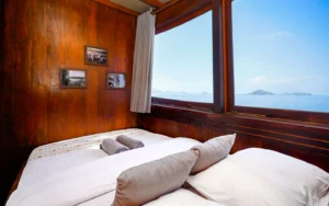 Third view of a main-deck double cabin aboard Ikan Kayu