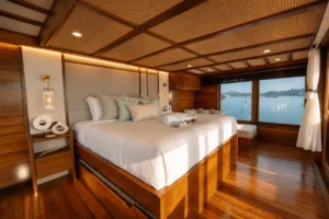 Private balcony attached to the Signature Stateroom on KAI Voyage