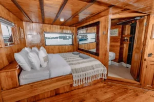 Bed in the La Galigo Suite