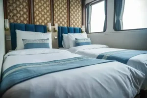 Deluxe Alor twin-bed cabin aboard Nayara Cruise