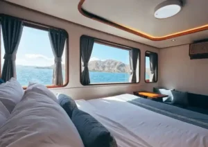 Deluxe Banda double-bed cabin aboard Nayara Cruise