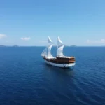 Leisure deck seating on Panrita used between island stops
