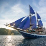 Sea Safari 6 phinisi under sail in Indonesia