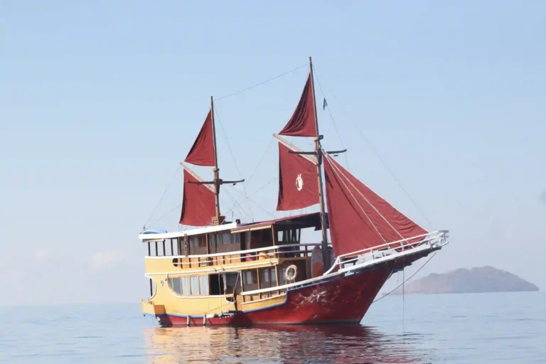 Singkolo phinisi exterior in Komodo National Park