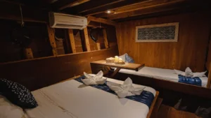 Celebes and Seram triple cabin aboard Teman liveaboard