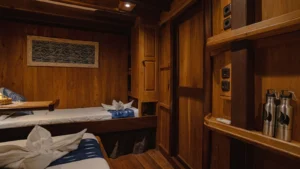 Second view of the Celebes and Seram triple cabin aboard Teman
