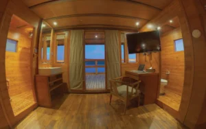 Main-deck Master Stateroom aboard Damai II