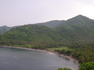 Main destination view of Senggigi