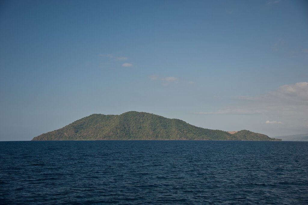Natural landscape, coast and travel scenery in the Sumbawa region