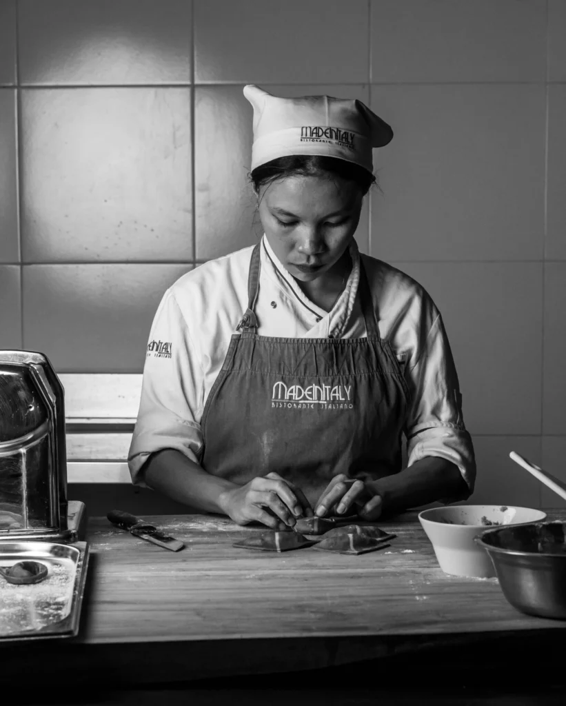 MadeInItaly Italian Restaurant interior and ambience in Labuan Bajo