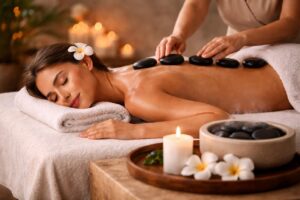Manta Spa Labuan Bajo hot stones treatment