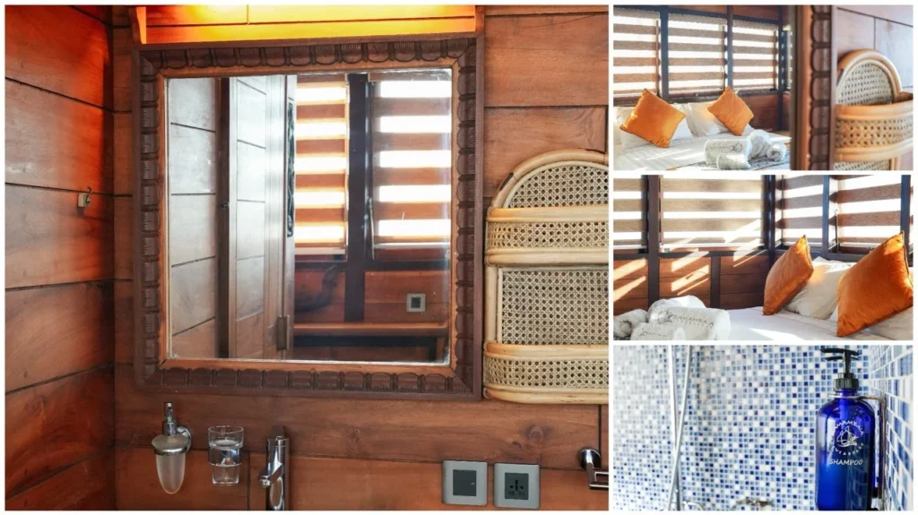 Main deck Master Cabin aboard Samambaia