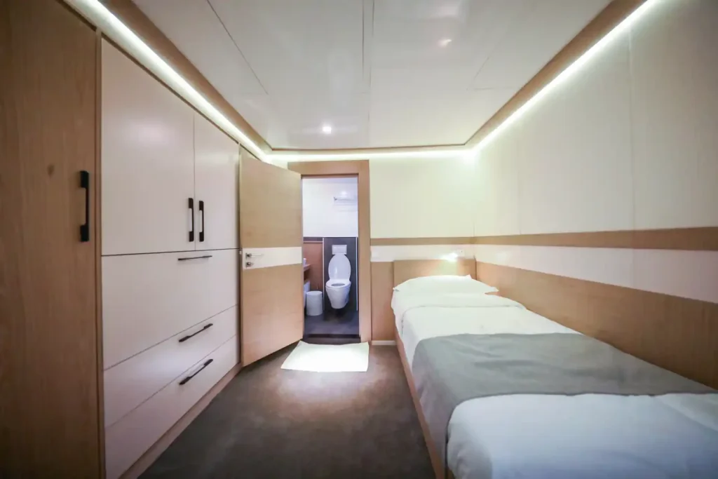 Seaisee lower-deck Single Cabin for a solo traveller