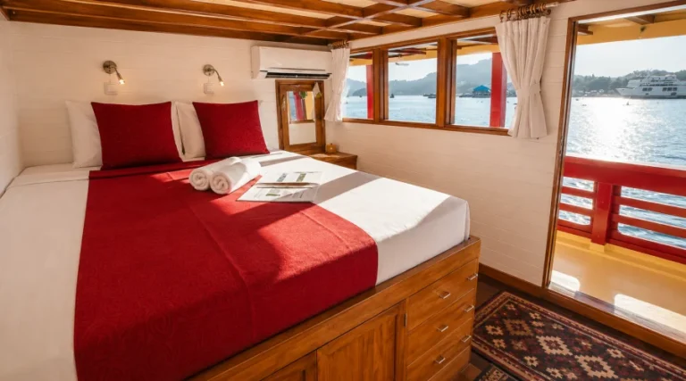 Upper deck double cabin on Seven Seas