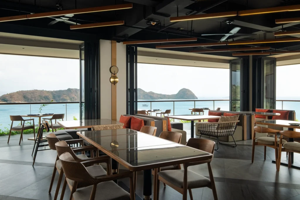 The Kliff Bistro interior and ambience in Labuan Bajo